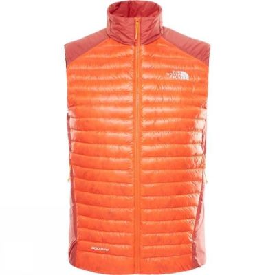 Chaleco The North Face Verto Prima Hombre - Naranjas / Rojas - Chile JMH859720